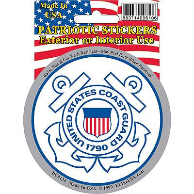 Sticker: USCG Logo (3-1/4")