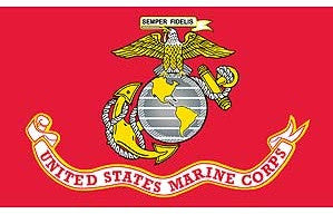 Flags: USMC 3′ x 5′ Flag USA MADE