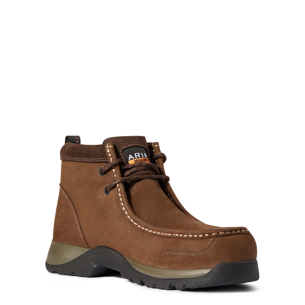 Ariat Women's Edge Lite Dark Brown Composite Toe Moc Shoe