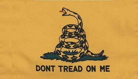 Flags: Don't Tread On Me Coiled Snake 3′ x 5′ Flag
