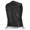 First Manufacturing Carbine - Men's Classic Western Style Leather Vest