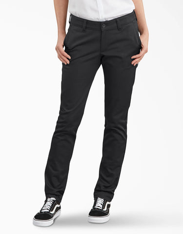 Dickies Women's Stretch Twill Pants - Black