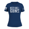 Grunt Style Messy Buns and Guns T-Shirt - Womens