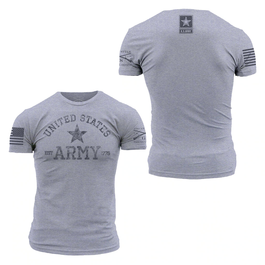 Grunt Style Army - Est. 1775 - Heather Grey