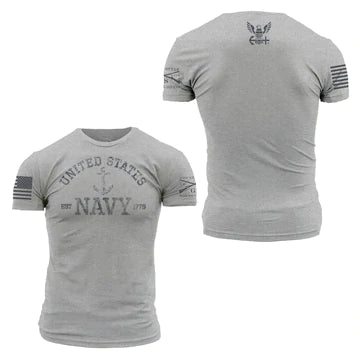 Grunt Style USN - Est. 1775 - Grey