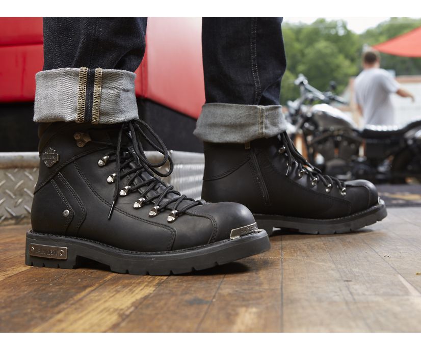 Harley Davidson Men's Cruising Boots - Electron (D96017) – Army