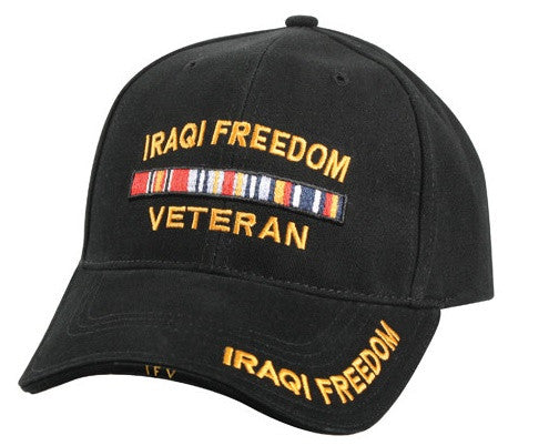 Rothco Hats: Iraqi Freedom Veteran Deluxe Low Profile Cap