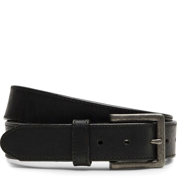 Justin Western Sycamore Cinch Belt - Black