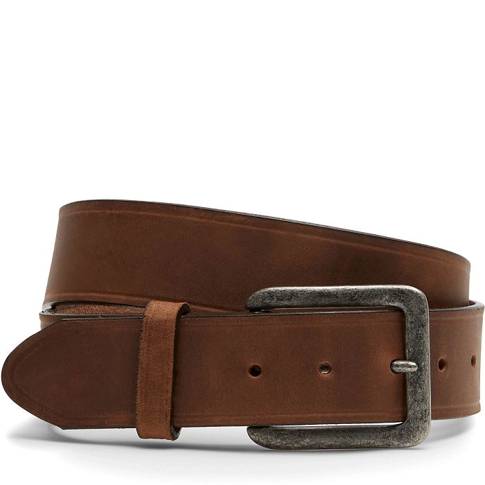 Justin Western Logger Boy Belt - Brown