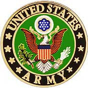 PIN: ARMY SYMBOL C (MED) (7/8")