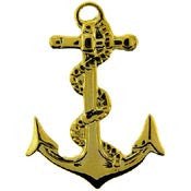 PINS Navy USN, ANCHOR (1")