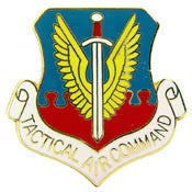 Pins: USAF - Air Force,TACTICAL AIR CMD (1")