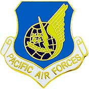 Pins: USAF - Air Force PACIFIC AIR CMD. (1")