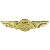 Pins:Navy/Aircrew WING-USN,AIRCREW,GOLD (MINI) (1-1/4")