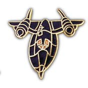 PINS- APL, SR-71 BLACKBIRD (1-1/2")