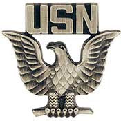 Pins USN Navy, ENLISTED, PWT (MINI) (3/4")