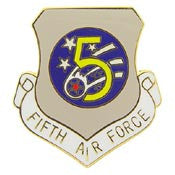Pins: USAF - Air Force,005TH,SHIELD (1")