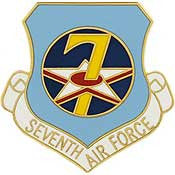 Pins: USAF - Air Force, 007TH,SHIELD (1")