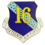 Pins: USAF - Air Force 016TH,SHIELD (1")