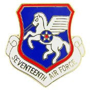 Pins: USAF - Air Force,017TH,SHIELD (1")