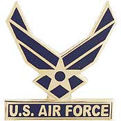 Pins: USAF - Air Force SYMBOL I (1")