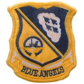PATCHES: US NAVY BLUE ANGELS (3-3/8")