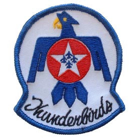 PATCHES: USAF, THUNDERBIRDS (3-3/8")