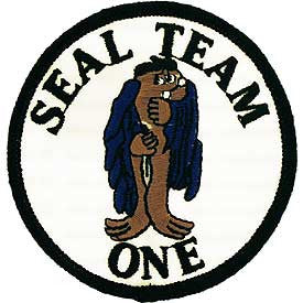 PATCHES: US NAVY SEAL TEAM, 01 (3")