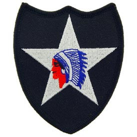 PATCHES: ARMY 002ND INF. DIV. (3-1/4")