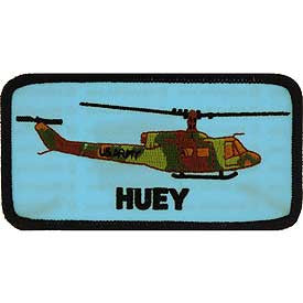 PATCHES: HELICOPTER HUEY (4-3/8")
