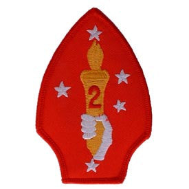 PATCHES: USMC 02ND DIV (3-1/2")