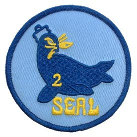 PATCHES: US NAVY SEAL TEAM, 02 (3")
