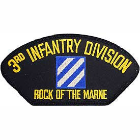 PATCHES: ARMY HAT 003RD INF (3"X5-1/4")
