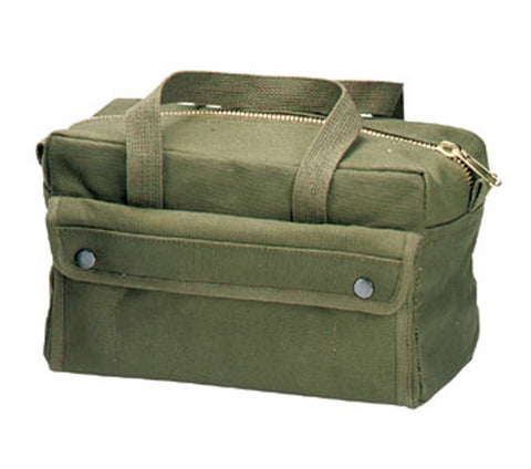 Rothco Bags: Tool Bag with Brass Zipper Olive Drab