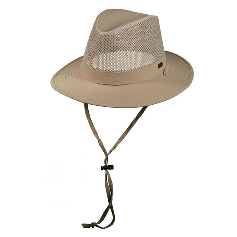 Stetson No Fly Zone Nylon Mesh Safari Hat