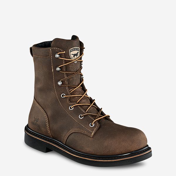 Irish Setter Men's Farmington 8-Inch Leather Soft Toe