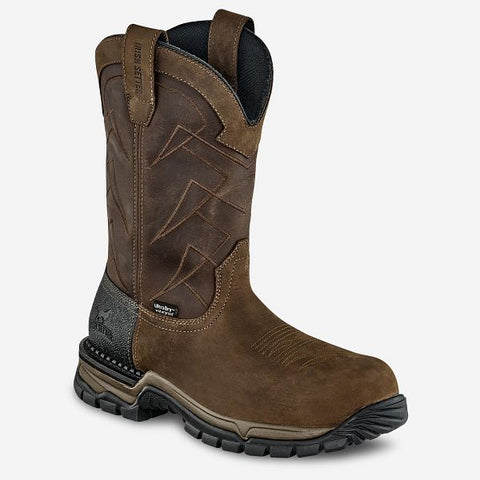 Irish Setter Men's Two Harbors Safety Toe Pull On 11-inch Waterproof Boot