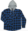 North 15 Men's Sleeved Hooded Flannel