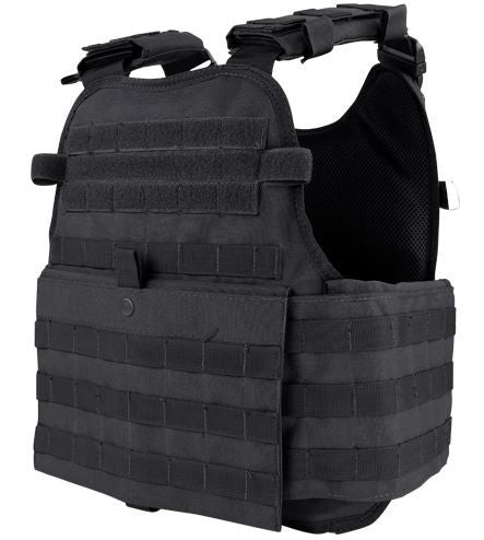 Condor Operator Plate Carrier Black MOPC-002 Molle Pals