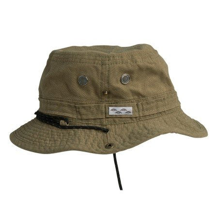 Conner: Yellowstone Cotton Outdoor Hiking Hat - Olive