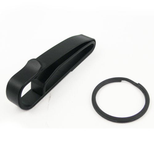 Police Zak Tool Tactical Stealth Black Extreme Duty Key Ring Holder - Black