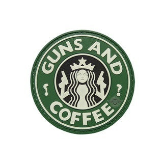 5-Star Patches: Morale Patch - Guns And Coffee