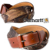 Carhartt Lth. Belts: Realtree Camo Leather Belt