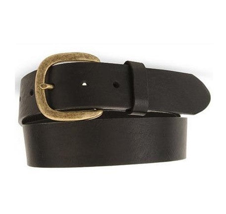 Justin Western-232BK-Basic Leather Work Belt Black
