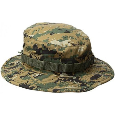 Truspec Hats: Boonie 60C/40P Digital Woodland👍