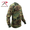 Rothco T-Shirts: Adult Camo Long Sleeve T-Shirts - Woodland Camo