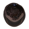 Conner Swansey Weathered Cotton Newsboy Cap - Brown (Y1303)