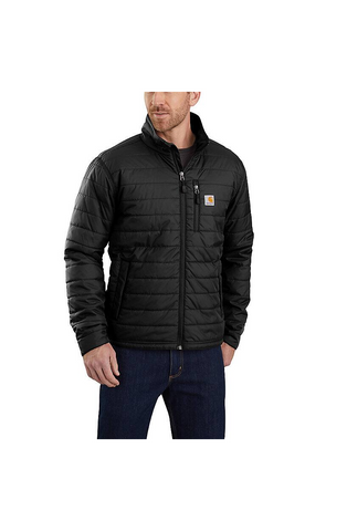 Carhartt OJ2208-M Men's Rain Defender Relaxed Fit Lightweight Insulated Jacket - Black