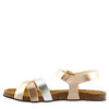 Eric Michael Lola Sabbia Erin Sandal in Metallic Multi