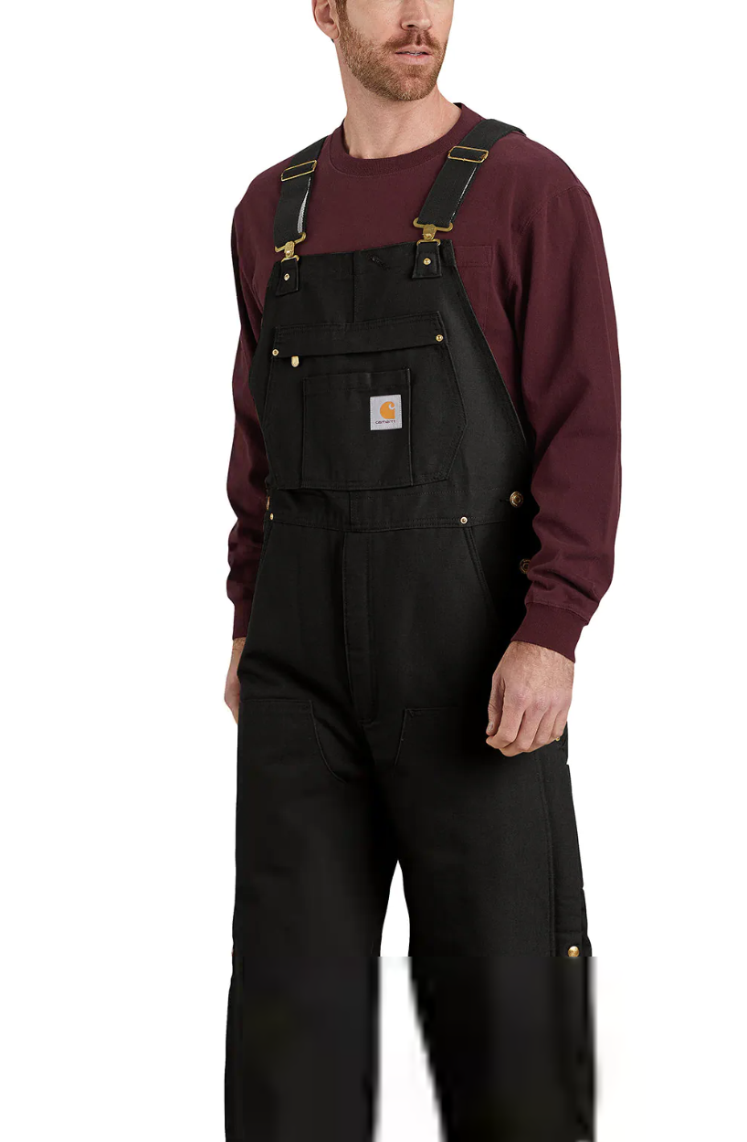 Carhartt Loose Fit Firm Duck Insulated Bib Overall